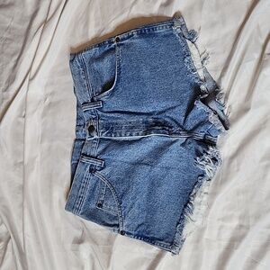 Wrangler denim cut shorts